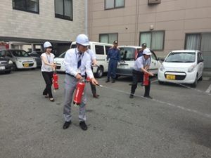 防災訓練を実施しました