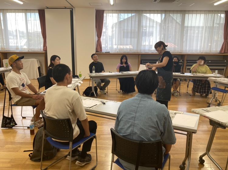 【地域情報】沼津市事業をシードが企画・運営 「固定概念を壊せ！大人の絵描き講座」開催
