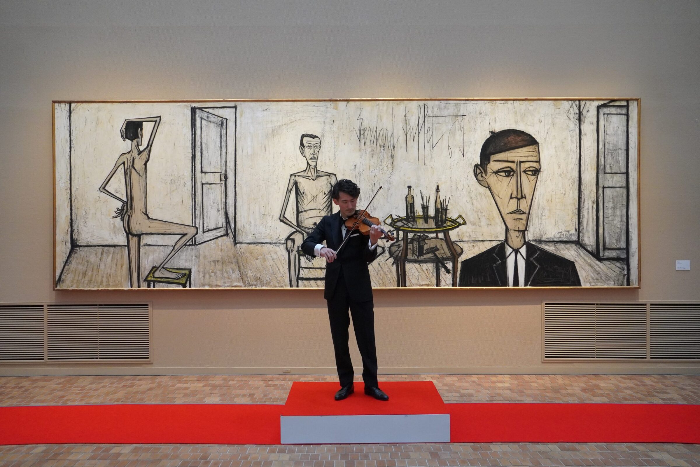 【地域情報】ベルナール・ビュフェ美術館 開館50周年特別企画「ビュフェに捧げるヴァイオリン」開催