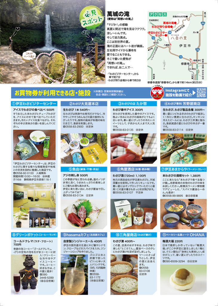 わさび狩り 伊豆わさビジターセンター